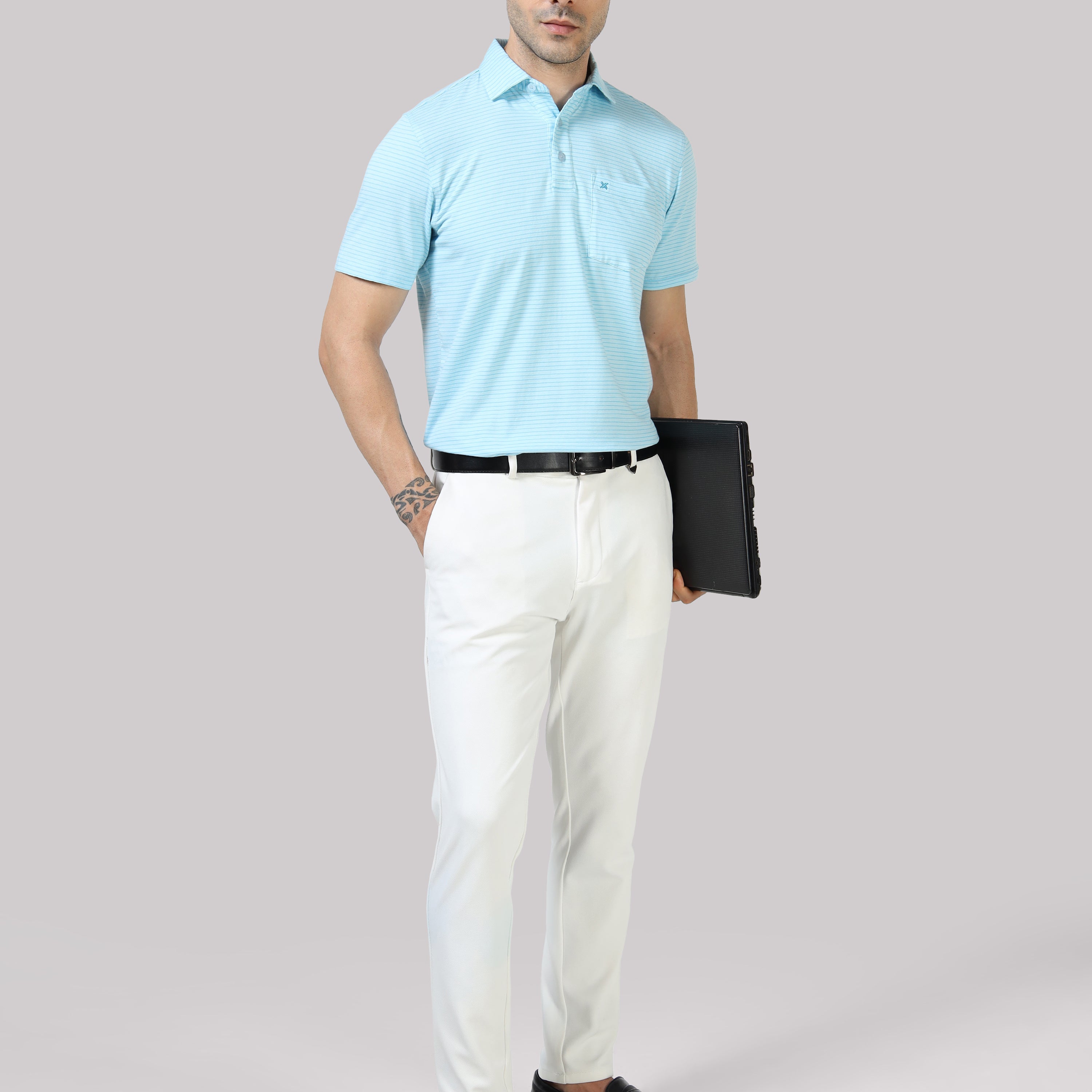 Bamboo Cotton Active Polo for Men