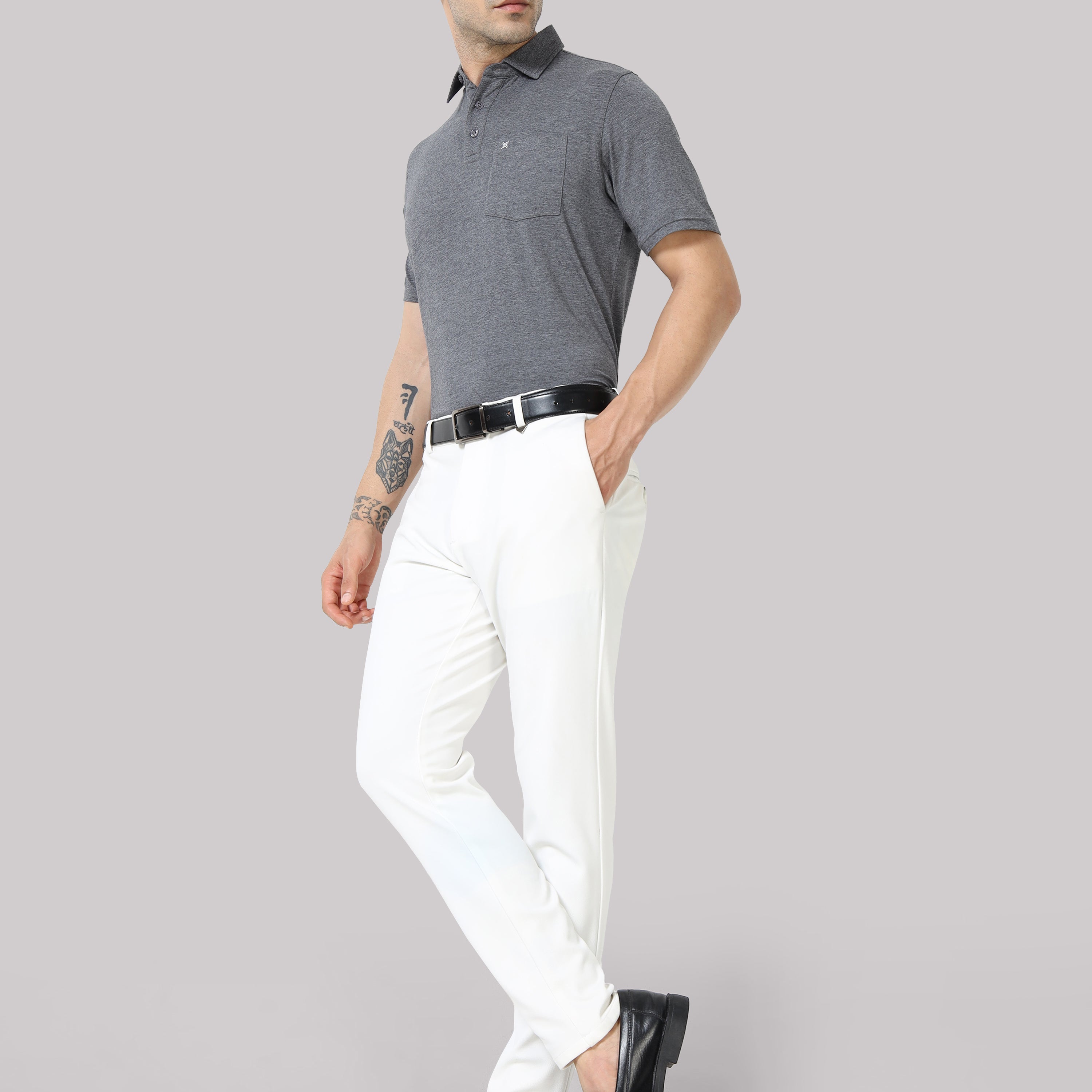 Bamboo Cotton Active Polo for Men