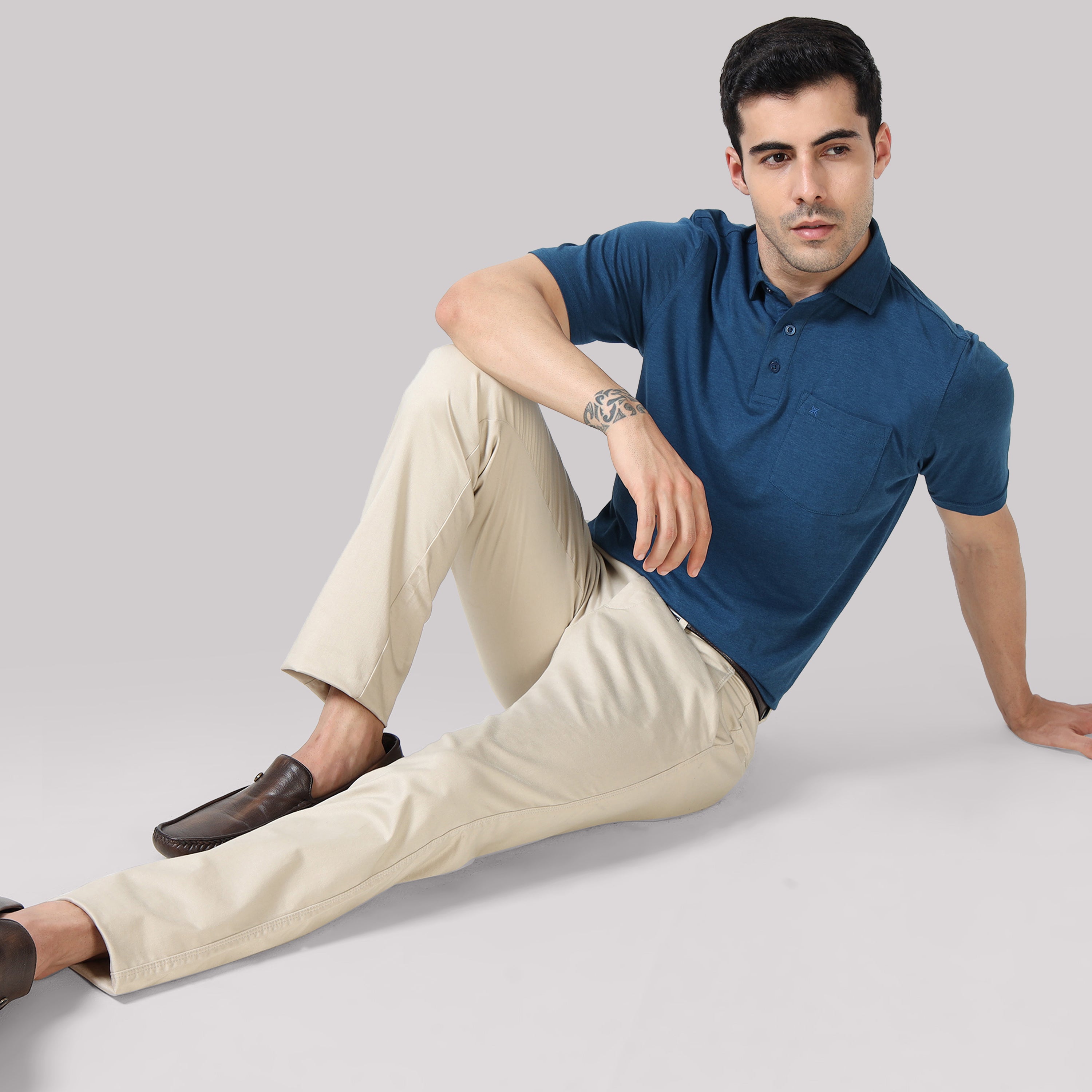 Bamboo Cotton Active Polo for Men