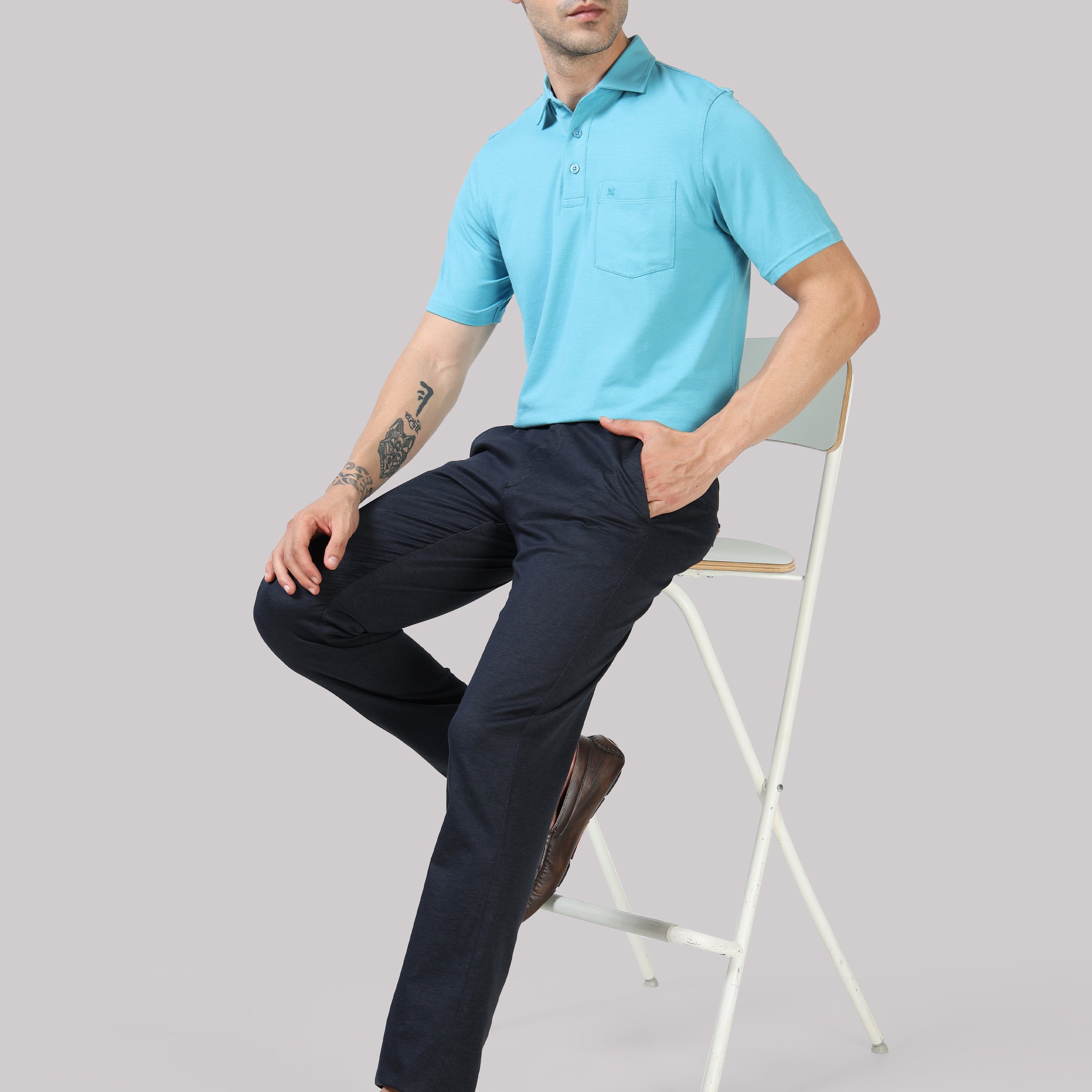 Bamboo Cotton Active Polo for Men