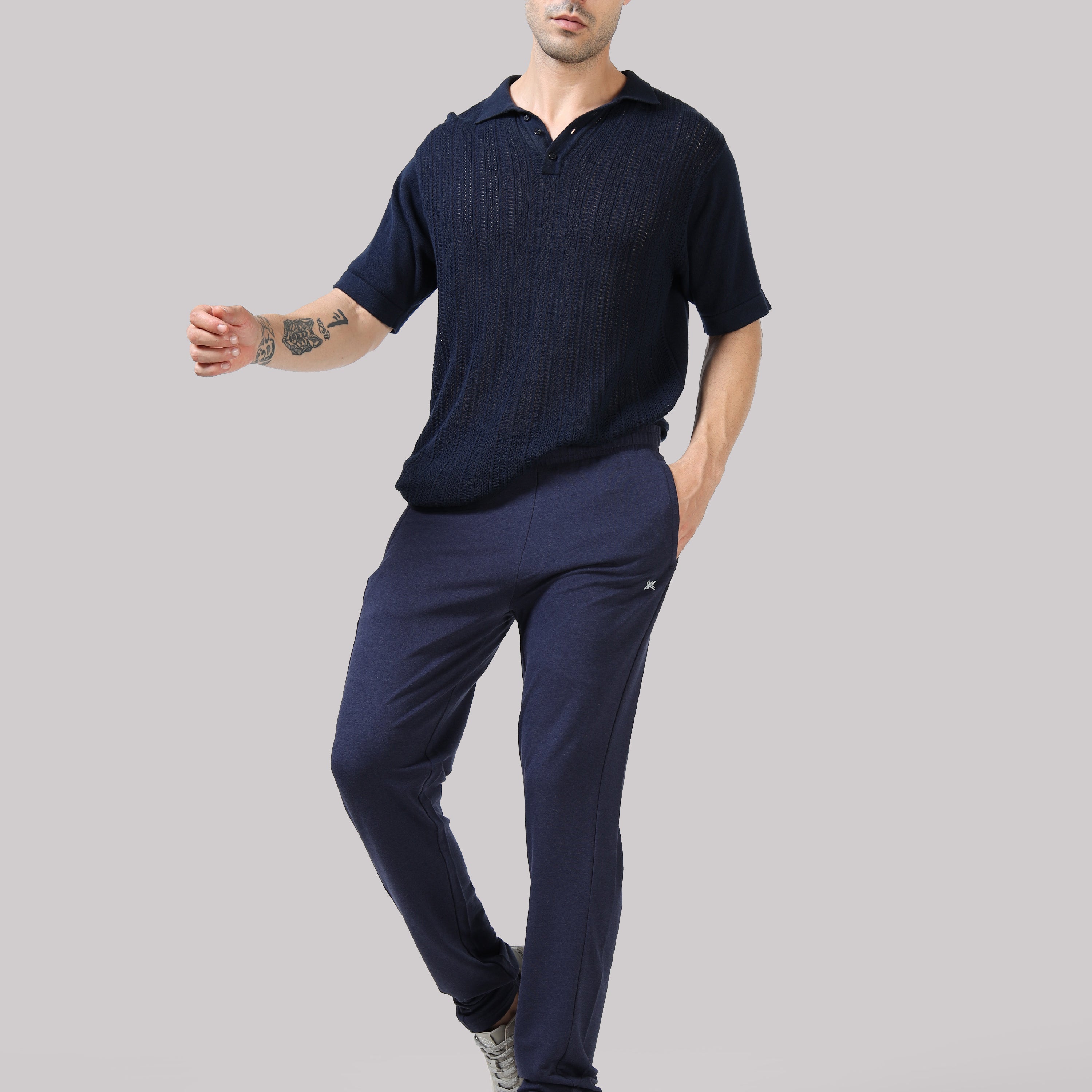 Lavos Men’s Bamboo Loungewear Track Pant – Soft & Breathable Comfort