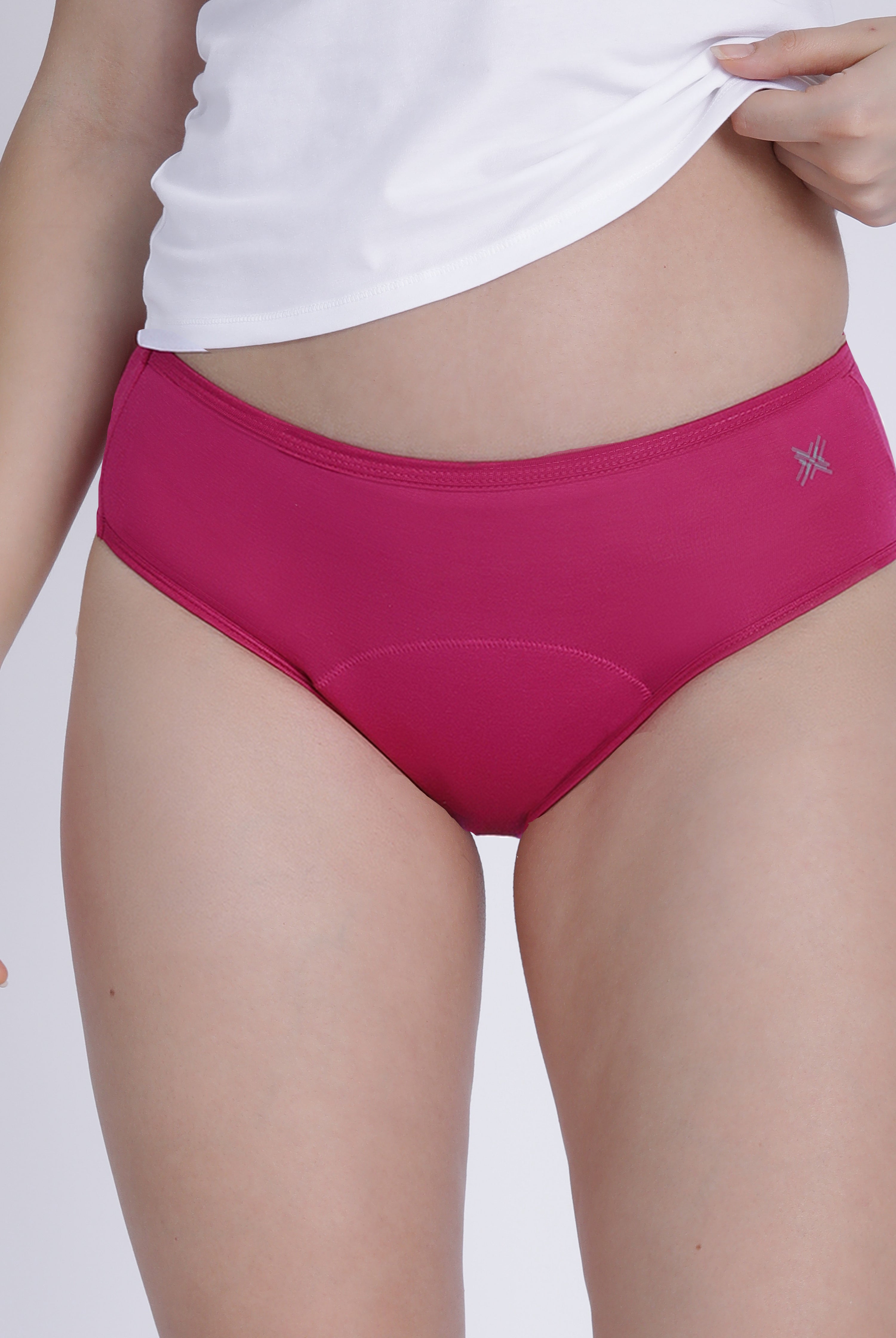 Bamboo Modal Heavy flow Period Panty For Women's photograph that's made with an innovative bamboo and organic cotton fabric from Lavos Performance, a carbon neutral eco-fashion company.