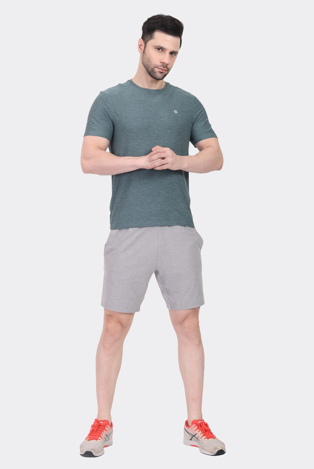 Lavos Men's Airlite Performance T-Shirt in Green Heather – Performance Wear