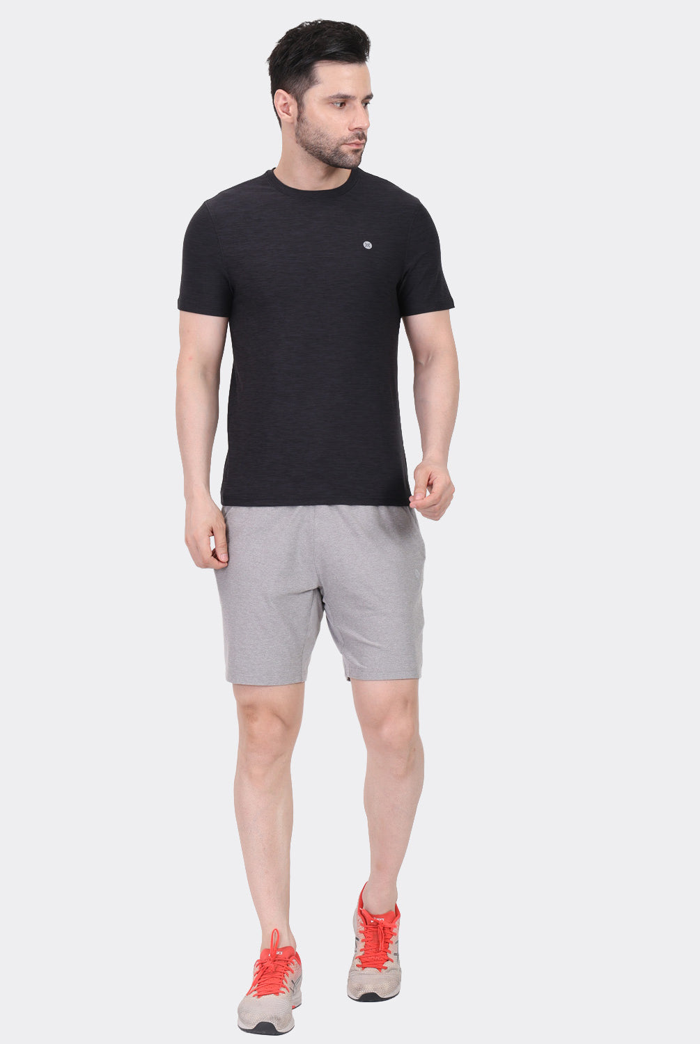 Lavos Men's Airlite Performance T-Shirt in Black Heather – Performance Wear