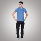 Pique Polo for Men's photograph that's made with an innovative bamboo and organic cotton fabric from Lavos Performance, a carbon neutral eco-fashion company.
