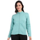 Bamboo Cotton Zipper Sweatshirt's photograph that's made with an innovative bamboo and organic cotton fabric from Lavos Performance, a carbon neutral eco-fashion company.