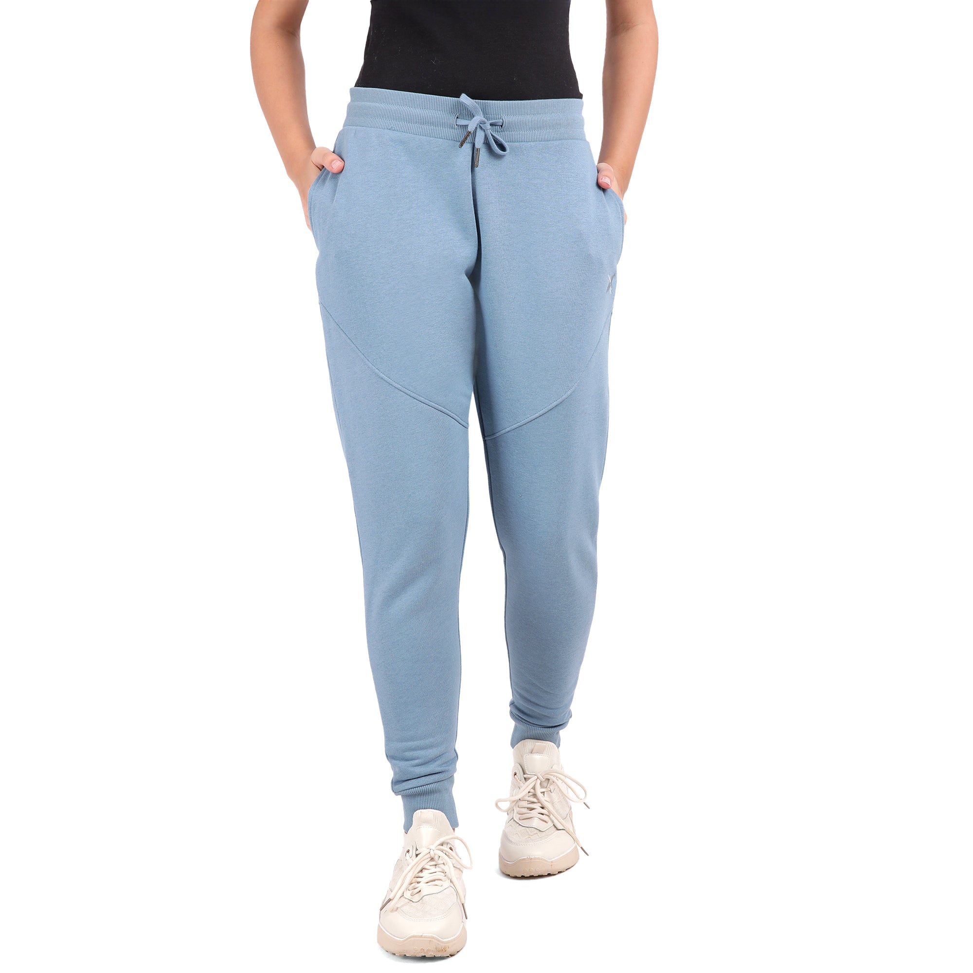 Bamboo Cotton Sweat Joggers for Women's photograph that's made with an innovative bamboo and organic cotton fabric from Lavos Performance, a carbon neutral eco-fashion company.