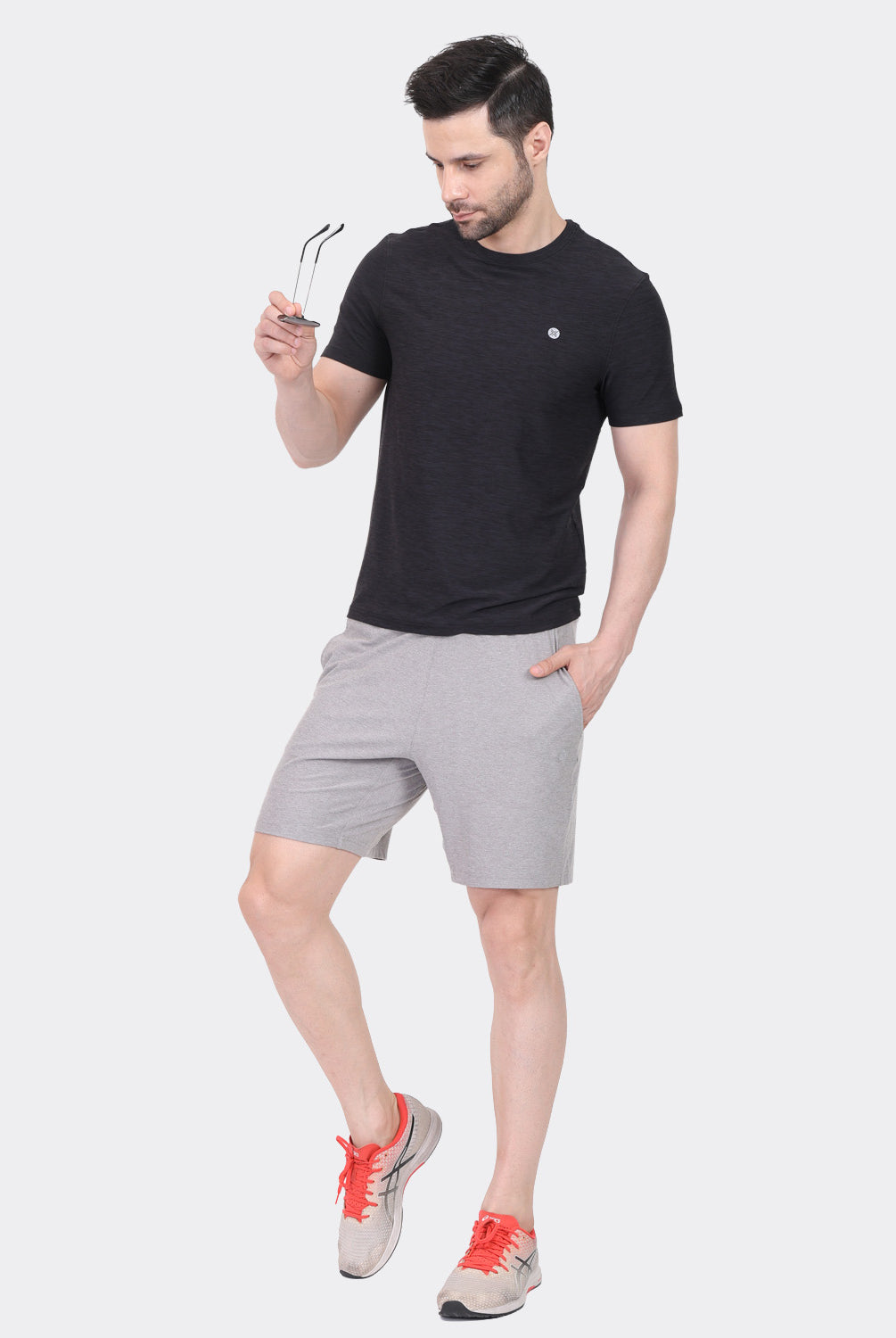 Lavos Men's Airlite Performance T-Shirt in Black Heather – Lifestyle Wear