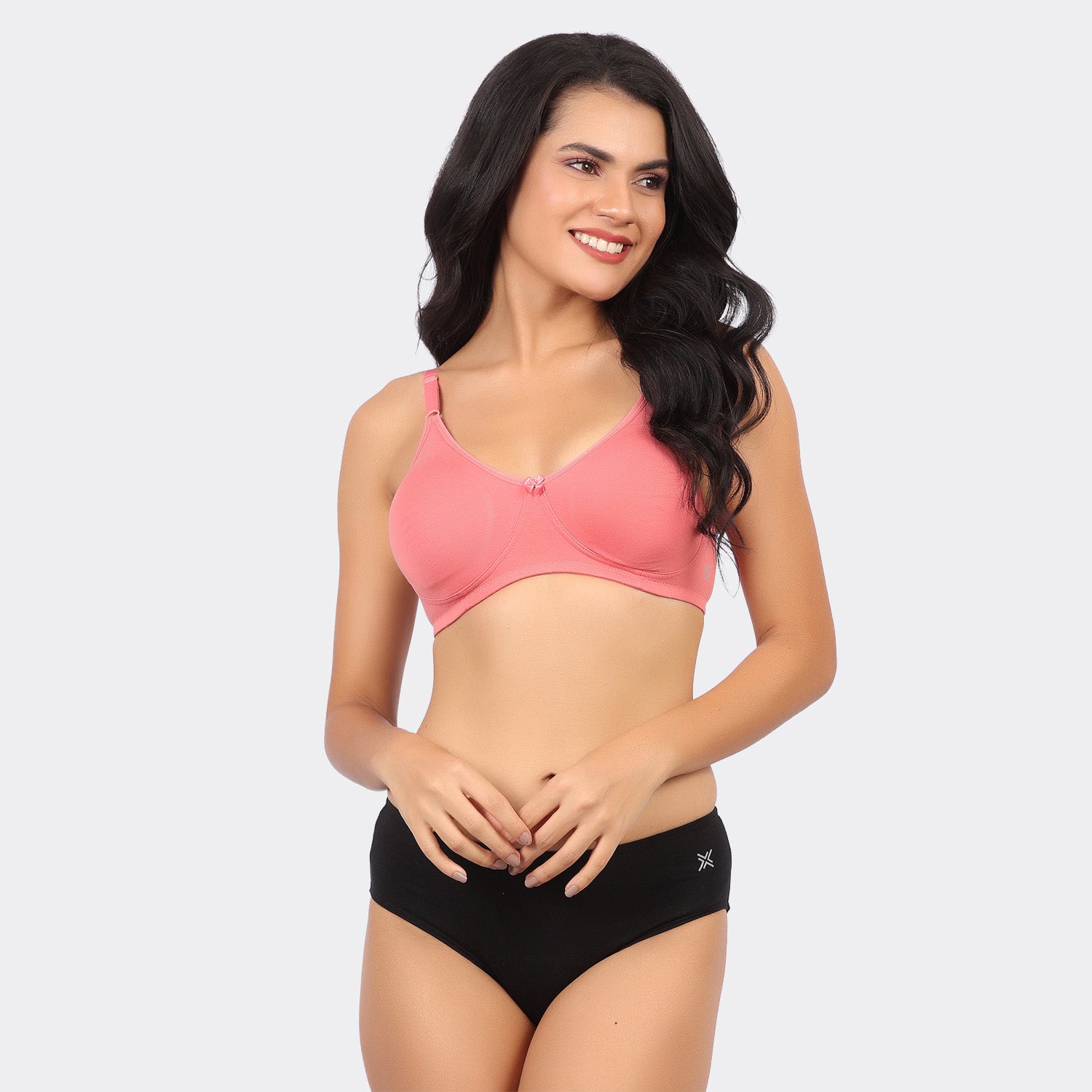Bamboo Cotton Moulded Bra for Women – Non-Padded Wire-Free Full Coverage Everyday Comfort