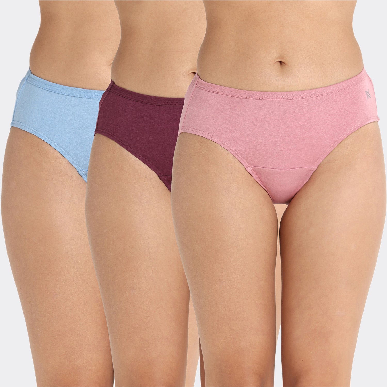 Lavos Women’s Bikini Panty (Pack of 3) – Assorted Soft Bamboo Innerwear