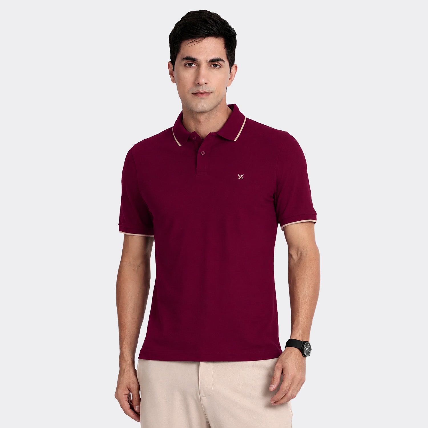 Lavos Pique Polo for Men – Premium Soft & Breathable Everyday Wear