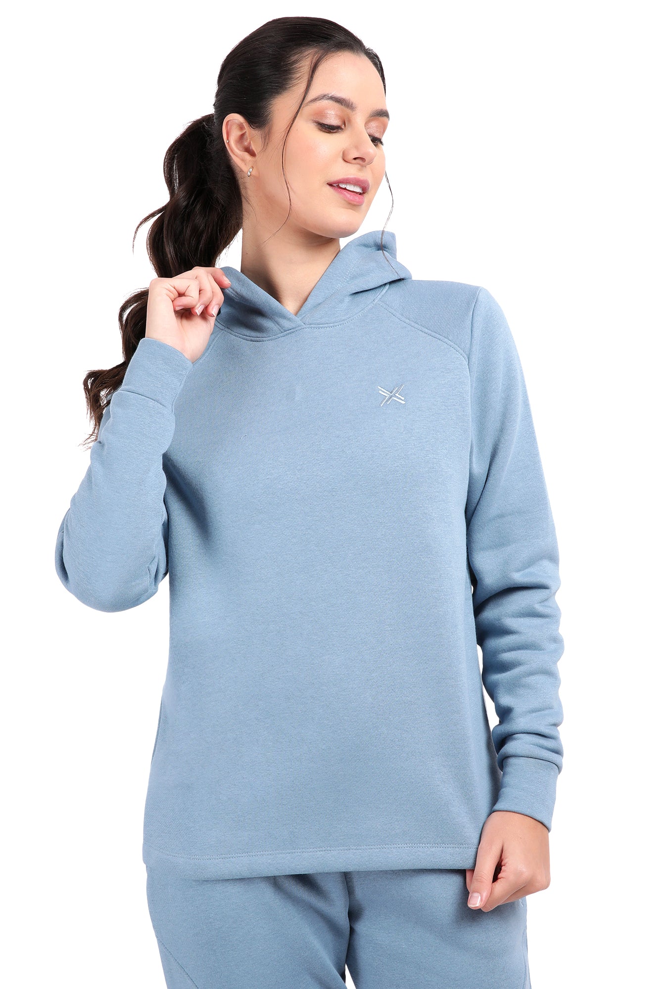 Bamboo Cotton Hoodie Sweatshirt's photograph that's made with an innovative bamboo and organic cotton fabric from Lavos Performance, a carbon neutral eco-fashion company.