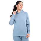 Bamboo Cotton Hoodie Sweatshirt's photograph that's made with an innovative bamboo and organic cotton fabric from Lavos Performance, a carbon neutral eco-fashion company.