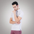 Bamboo Cotton Active Polo for Men's photograph that's made with an innovative bamboo and organic cotton fabric from Lavos Performance, a carbon neutral eco-fashion company.