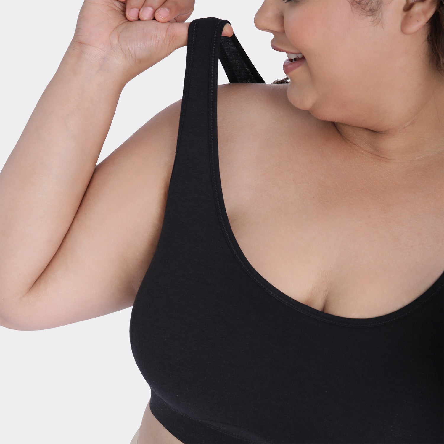 Non-Padded Comfort Bra for Natural Support & Daily Wear