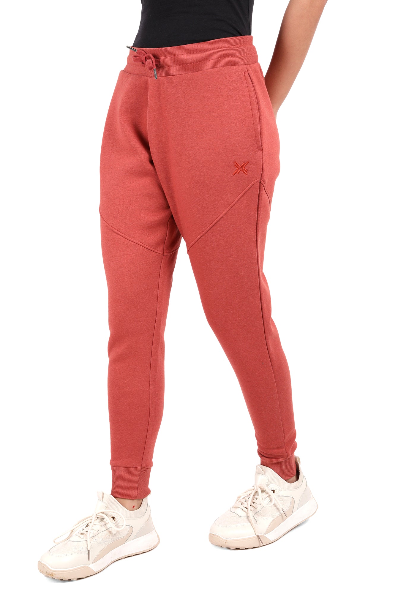 Bamboo Cotton Sweat Joggers for Women's photograph that's made with an innovative bamboo and organic cotton fabric from Lavos Performance, a carbon neutral eco-fashion company.