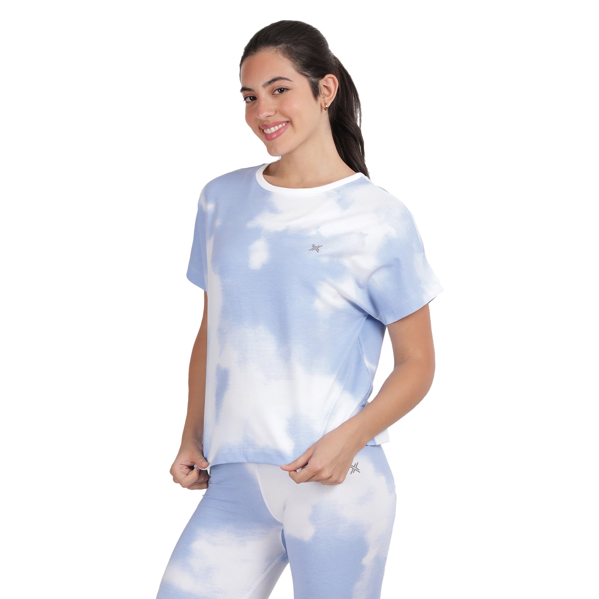 Women's Crop Top's photograph that's made with an innovative bamboo and organic cotton fabric from Lavos Performance, a carbon neutral eco-fashion company.