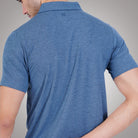 Bamboo Cotton Active Polo for Men's photograph that's made with an innovative bamboo and organic cotton fabric from Lavos Performance, a carbon neutral eco-fashion company.