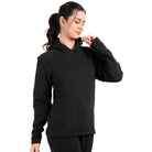 Bamboo Cotton Hoodie Sweatshirt's photograph that's made with an innovative bamboo and organic cotton fabric from Lavos Performance, a carbon neutral eco-fashion company.