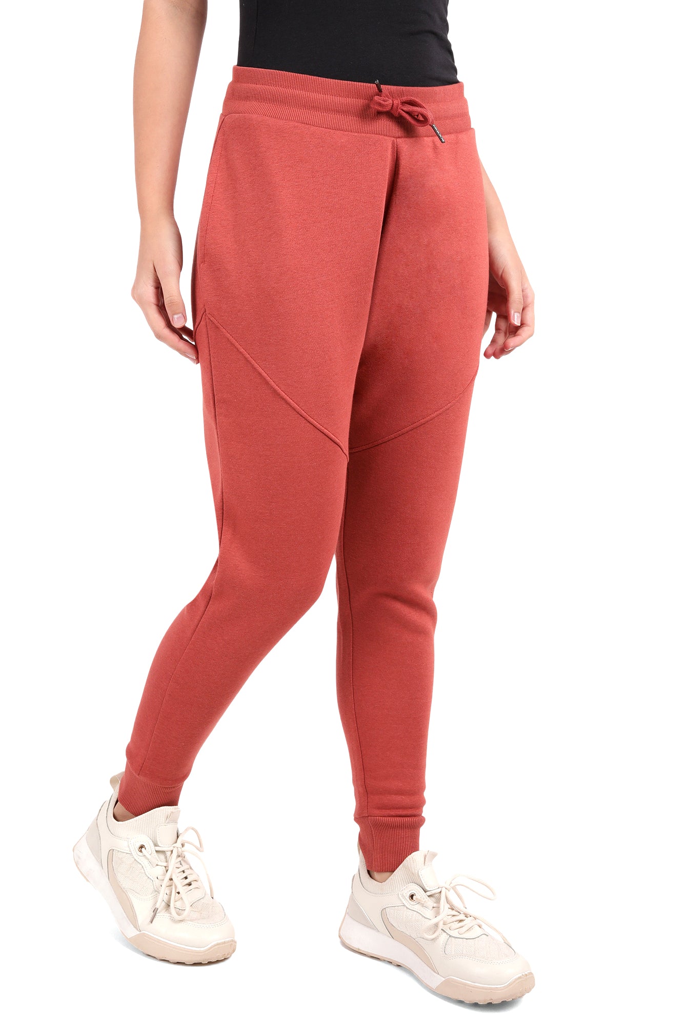 Bamboo Cotton Sweat Joggers for Women's photograph that's made with an innovative bamboo and organic cotton fabric from Lavos Performance, a carbon neutral eco-fashion company.