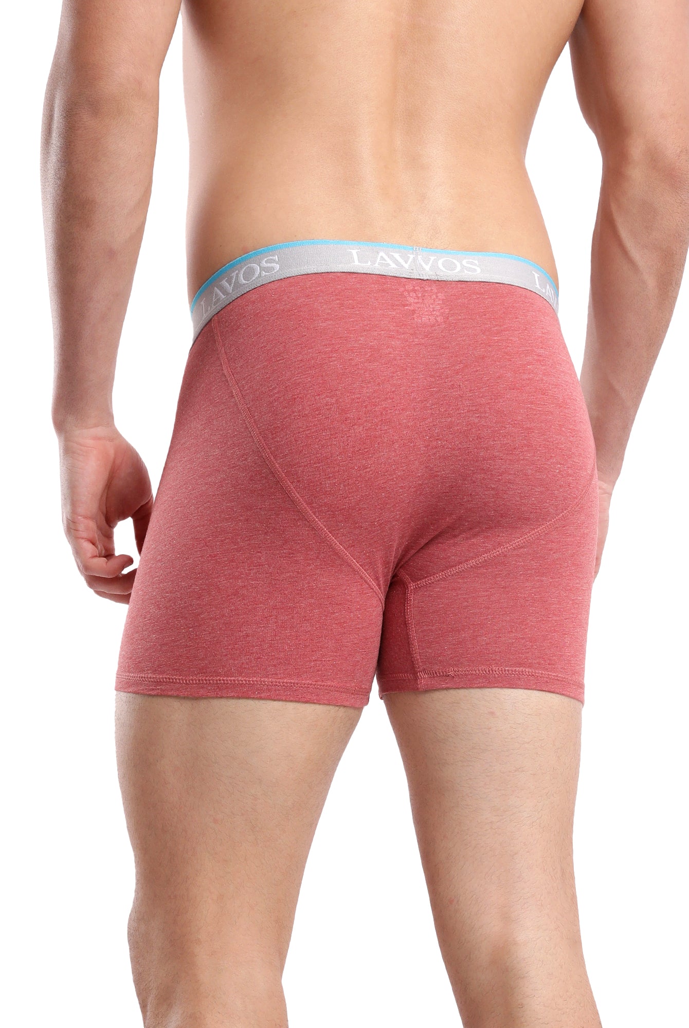 Organic Bamboo Boxer Brief for Men's photograph that's made with an innovative bamboo and organic cotton fabric from Lavos Performance, a carbon neutral eco-fashion company. Buy Boxer Brief For Men online. Made with Bamboo Performance Technology, they are super soft, comfortable, 4-way stretchable, and wicks away sweat. Explore Latest Collection Of Bamboo Clothes At Lavos Performance.