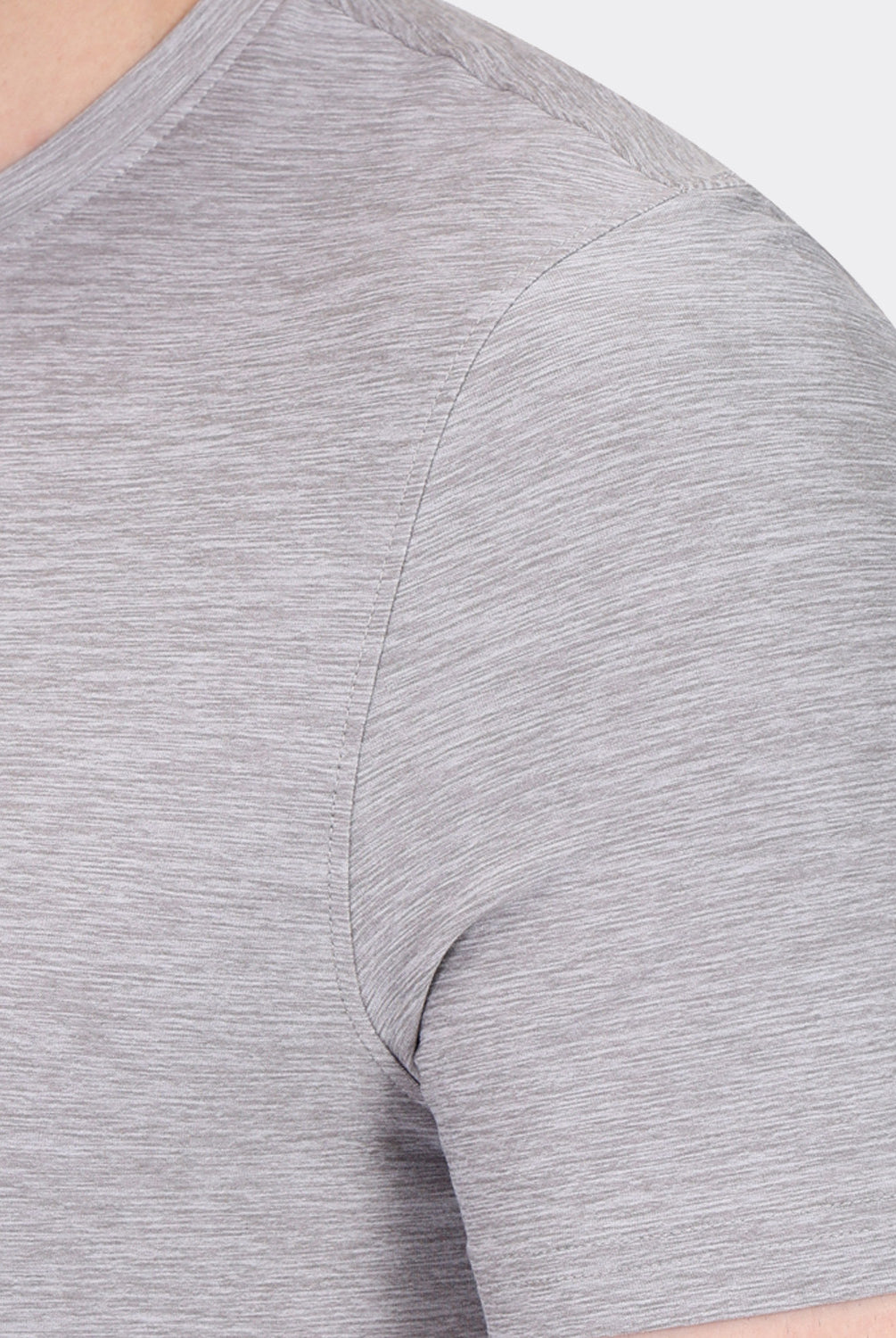 Lavos Men's Airlite Performance T-Shirt in Grey Heather – Product Detail