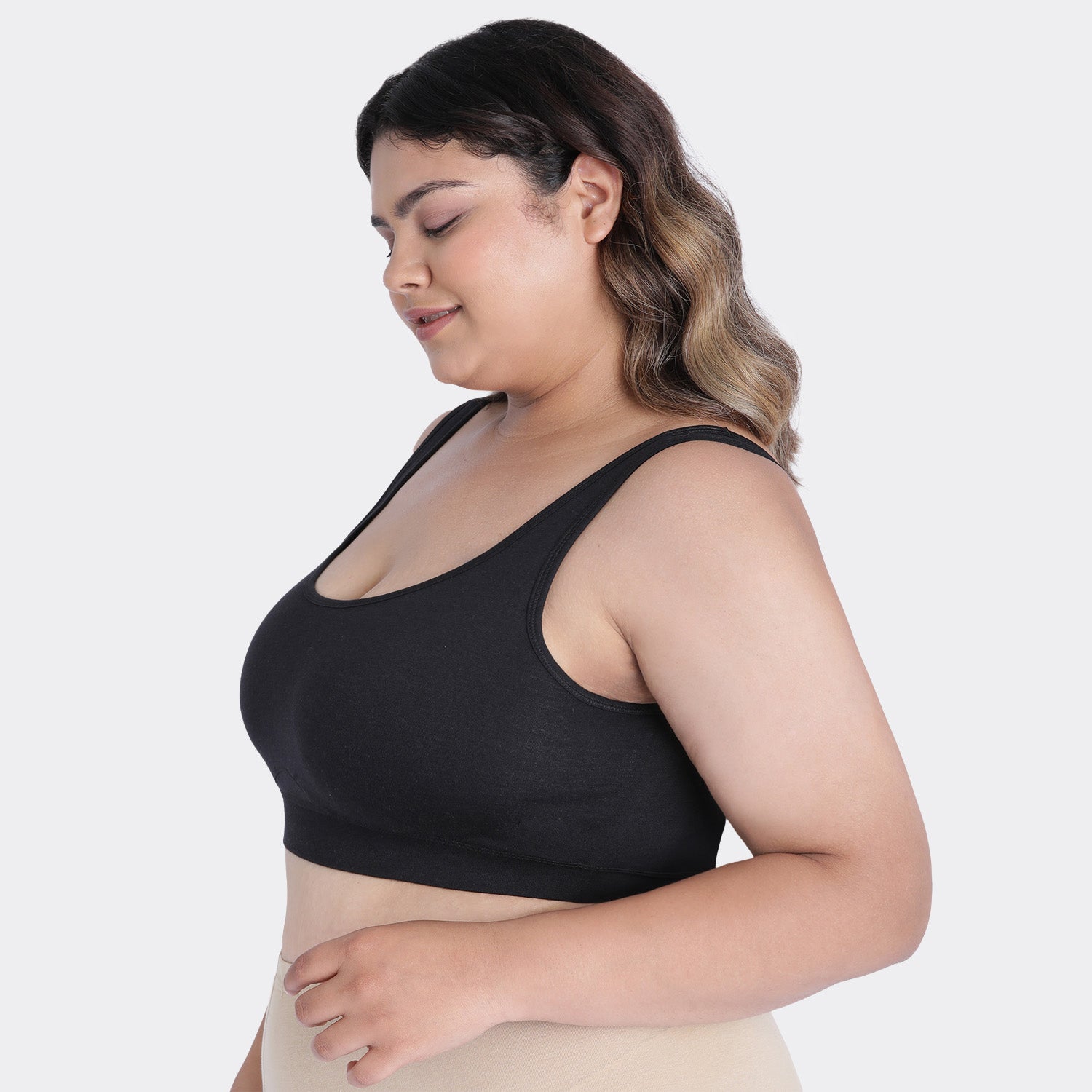 Non-Padded Comfort Bra for Natural Support & Daily Wear