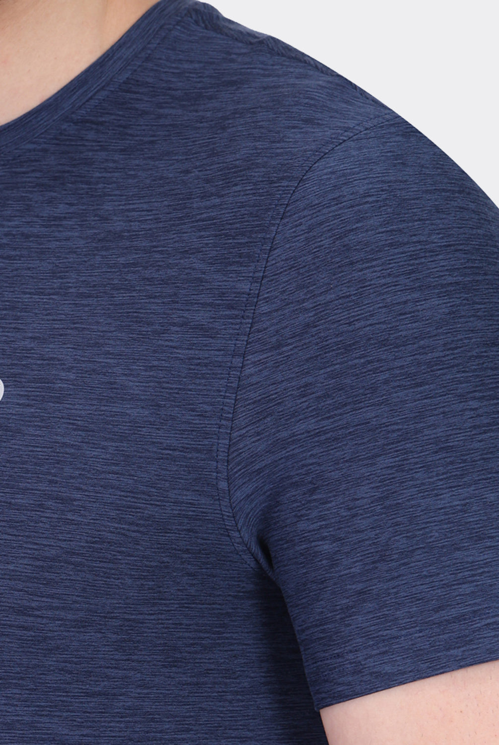 Lavos Men's Airlite Performance T-Shirt in Navy Heather – Product Detail