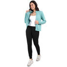 Bamboo Cotton Zipper Sweatshirt's photograph that's made with an innovative bamboo and organic cotton fabric from Lavos Performance, a carbon neutral eco-fashion company.