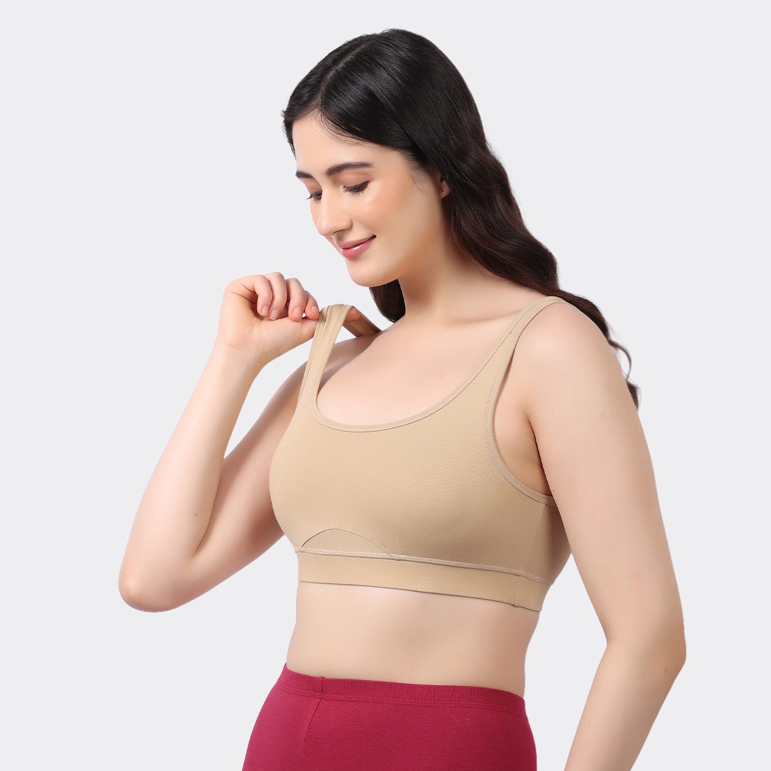 Non-Padded Comfort Bra for Natural Support & Daily Wear