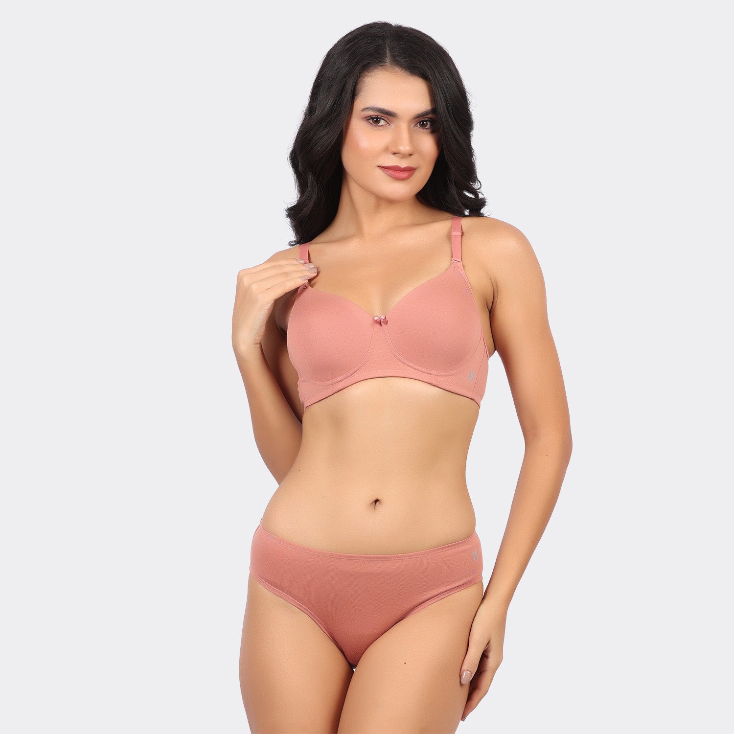 Lavos Bamboo Cotton T-Shirt Padded Bra for a Smooth & Invisible Fit