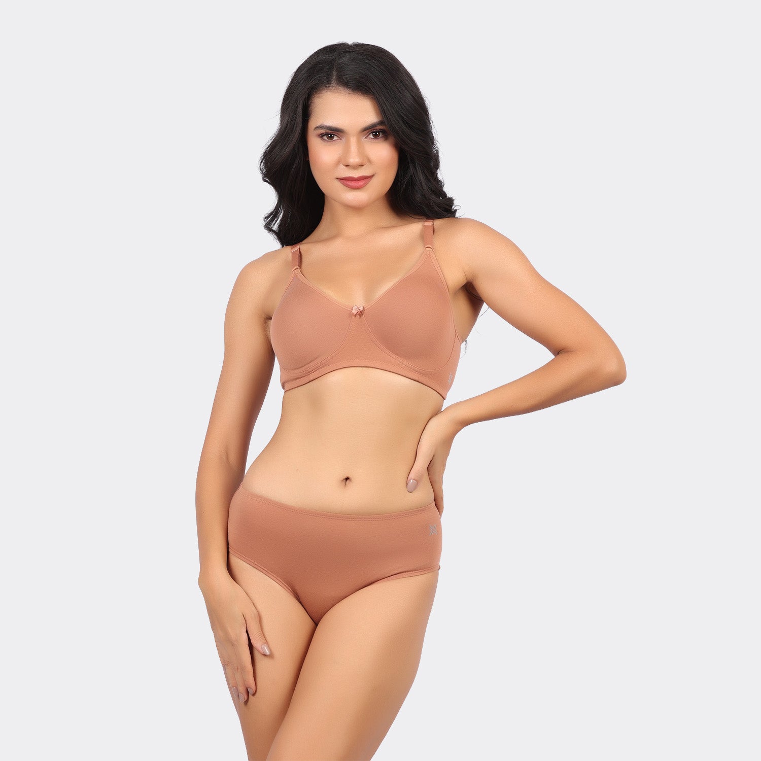 Bamboo Cotton Moulded Bra for Women – Non-Padded Wire-Free Full Coverage Everyday Comfort
