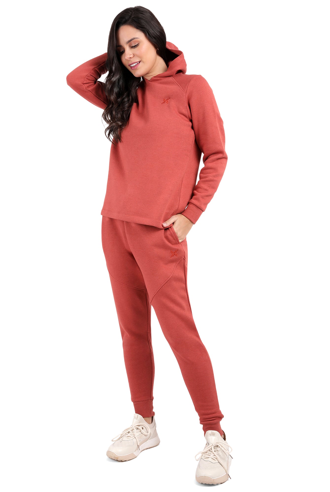 Bamboo Cotton Hoodie Sweatshirt's photograph that's made with an innovative bamboo and organic cotton fabric from Lavos Performance, a carbon neutral eco-fashion company.