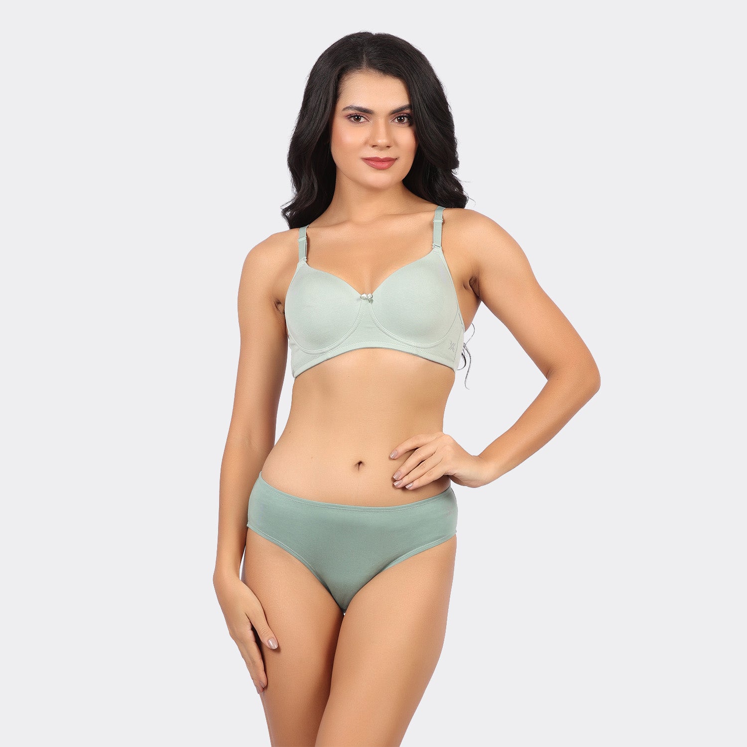 Lavos Bamboo Cotton T-Shirt Padded Bra for a Smooth & Invisible Fit