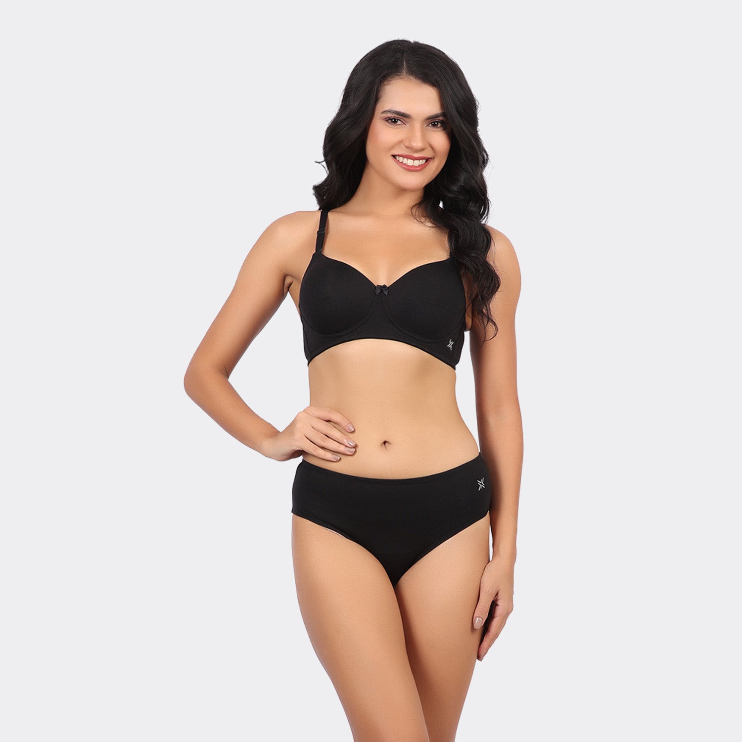 Lavos Bamboo Cotton T-Shirt Padded Bra for a Smooth & Invisible Fit