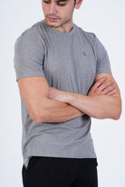 Lavos Mens Performance Crew Neck Tee's photograph that's made with an innovative bamboo and organic cotton fabric from Lavos Performance, a carbon neutral eco-fashion company. Buy Lavos Mens Performance Crew Neck Tee Online.The Bamboo Performance Technology uses Natural Bamboo Fiber and 100% Organic Cotton Fabric spun into the fabric which is soft and comes with a lot of features.Explore Latest Collection of Bamboo Clothes At Lavos Performance.