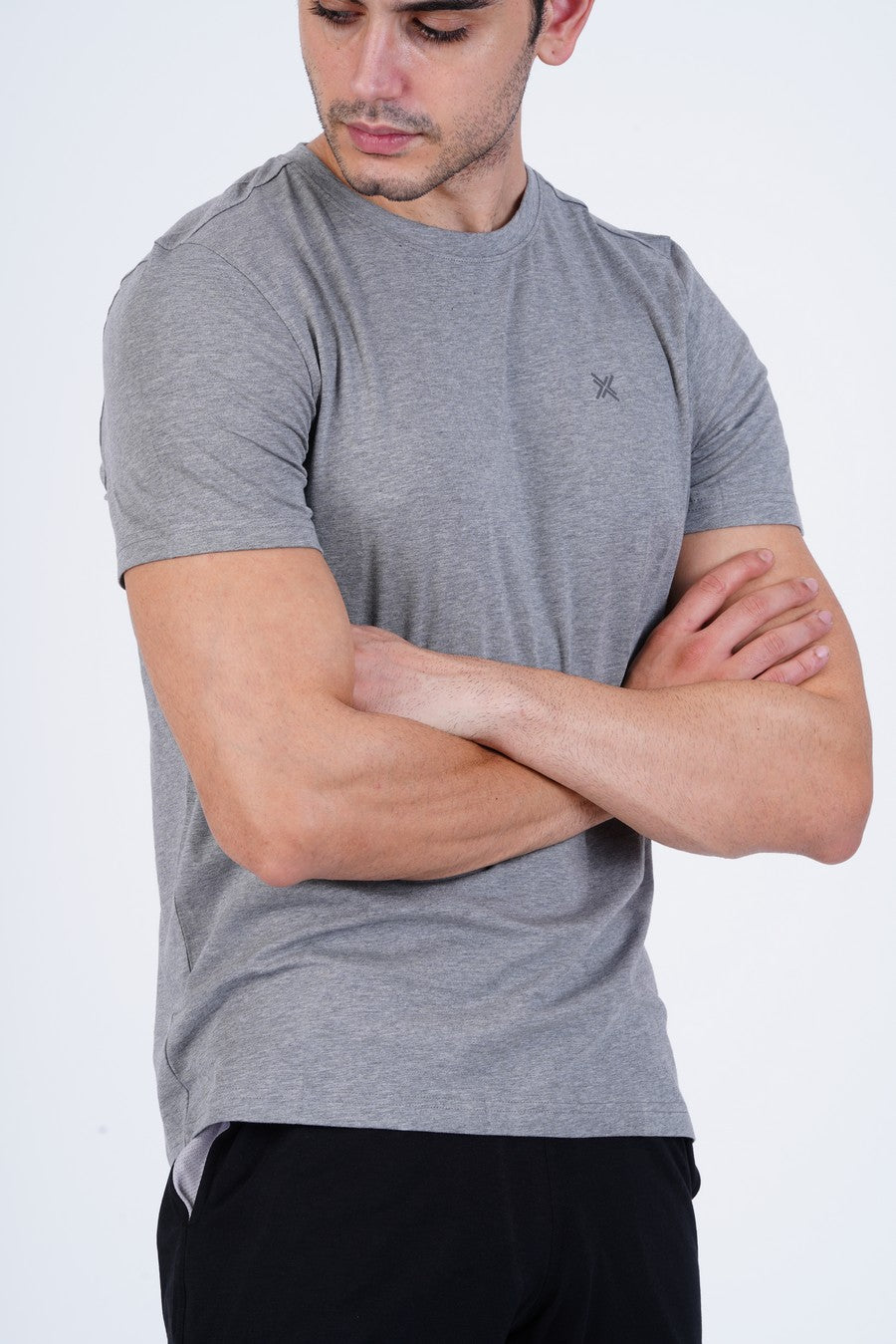 Lavos Mens Performance Crew Neck Tee's photograph that's made with an innovative bamboo and organic cotton fabric from Lavos Performance, a carbon neutral eco-fashion company. Buy Lavos Mens Performance Crew Neck Tee Online.The Bamboo Performance Technology uses Natural Bamboo Fiber and 100% Organic Cotton Fabric spun into the fabric which is soft and comes with a lot of features.Explore Latest Collection of Bamboo Clothes At Lavos Performance.