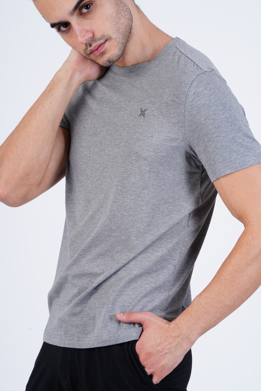 Lavos Mens Performance Crew Neck Tee's photograph that's made with an innovative bamboo and organic cotton fabric from Lavos Performance, a carbon neutral eco-fashion company. Buy Lavos Mens Performance Crew Neck Tee Online.The Bamboo Performance Technology uses Natural Bamboo Fiber and 100% Organic Cotton Fabric spun into the fabric which is soft and comes with a lot of features.Explore Latest Collection of Bamboo Clothes At Lavos Performance.