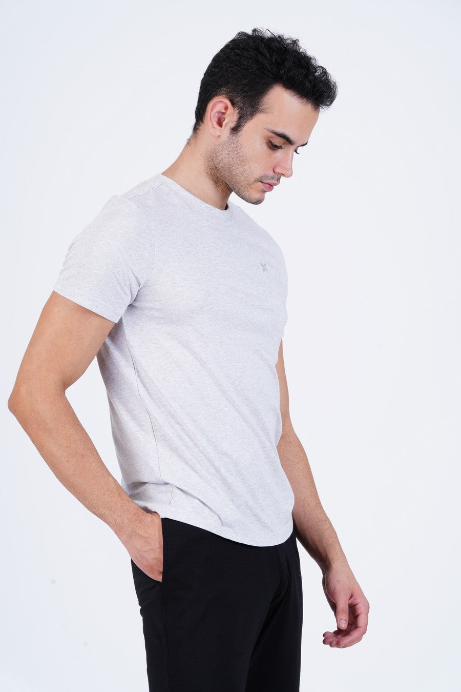 Lavos Mens Performance Crew Neck Tee's photograph that's made with an innovative bamboo and organic cotton fabric from Lavos Performance, a carbon neutral eco-fashion company. Buy Lavos Mens Performance Crew Neck Tee Online.The Bamboo Performance Technology uses Natural Bamboo Fiber and 100% Organic Cotton Fabric spun into the fabric which is soft and comes with a lot of features.Explore Latest Collection of Bamboo Clothes At Lavos Performance.