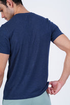 Lavos Mens Performance Crew Neck Tee's photograph that's made with an innovative bamboo and organic cotton fabric from Lavos Performance, a carbon neutral eco-fashion company. Buy Lavos Mens Performance Crew Neck Tee Online.The Bamboo Performance Technology uses Natural Bamboo Fiber and 100% Organic Cotton Fabric spun into the fabric which is soft and comes with a lot of features.Explore Latest Collection of Bamboo Clothes At Lavos Performance.