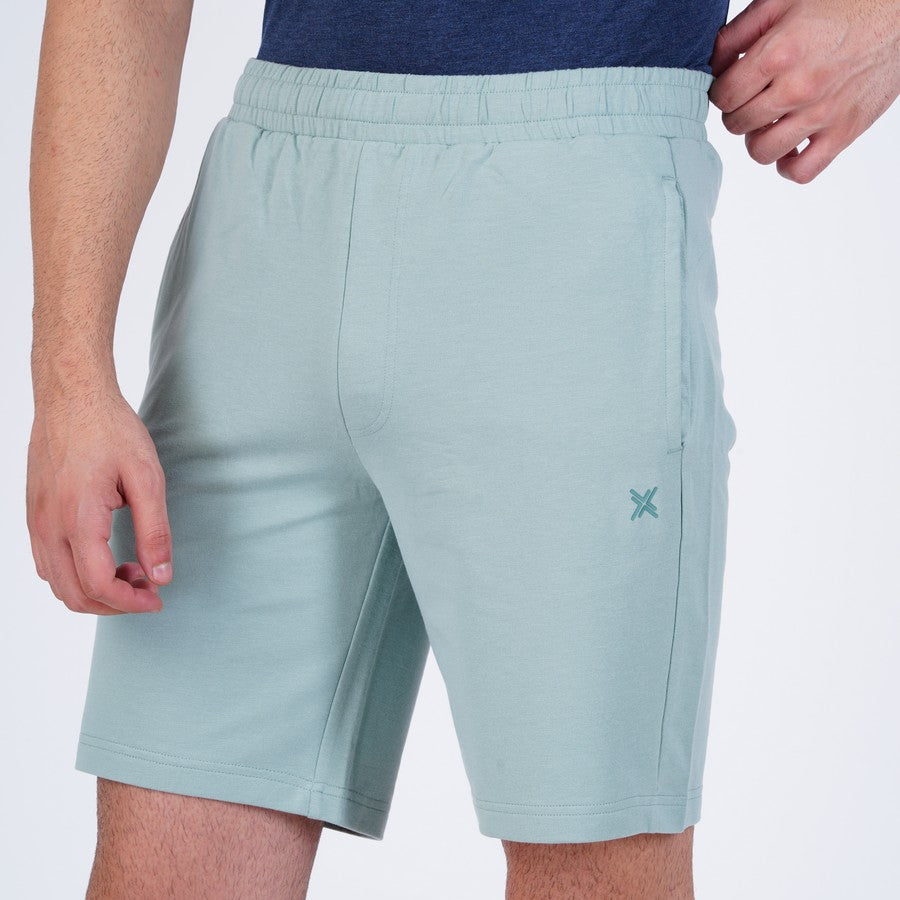 Lavos Mens Active Shorts's photograph that's made with an innovative bamboo and organic cotton fabric from Lavos Performance, a carbon neutral eco-fashion company. Active shorts can be your comfort buddy at casual get-togethers, cycling, gym, running, trekking, brunch plans, yoga, and many more occasions.