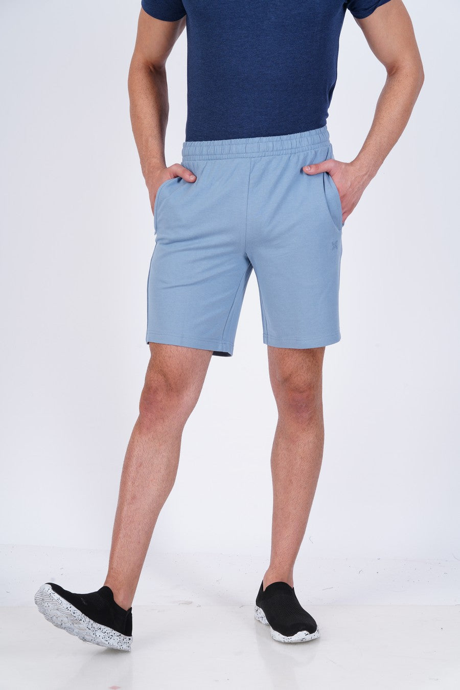 Lavos Mens Active Shorts's photograph that's made with an innovative bamboo and organic cotton fabric from Lavos Performance, a carbon neutral eco-fashion company. Active shorts can be your comfort buddy at casual get-togethers, cycling, gym, running, trekking, brunch plans, yoga, and many more occasions.