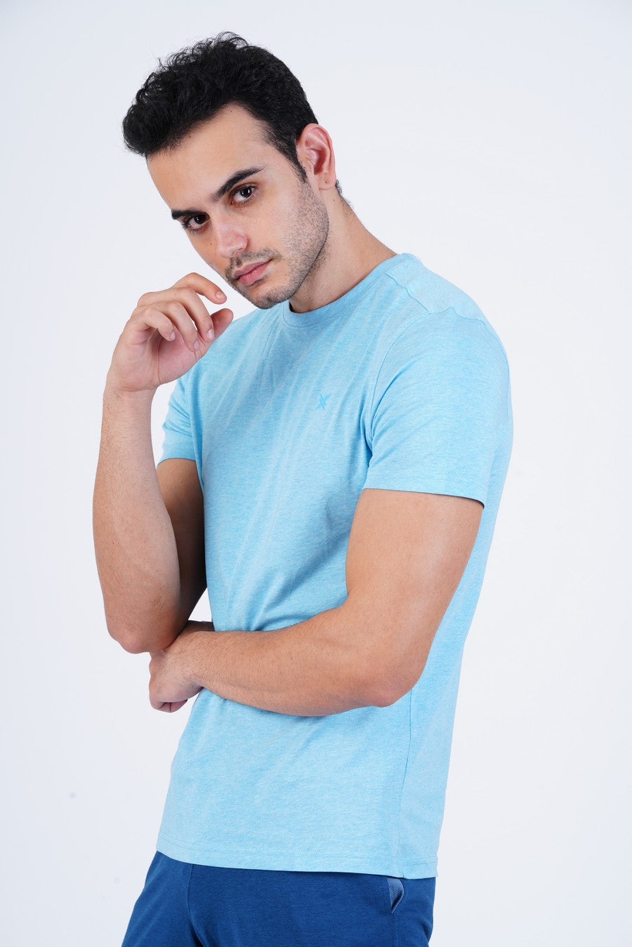 Lavos Mens Performance Crew Neck Tee's photograph that's made with an innovative bamboo and organic cotton fabric from Lavos Performance, a carbon neutral eco-fashion company. Buy Lavos Mens Performance Crew Neck Tee Online.The Bamboo Performance Technology uses Natural Bamboo Fiber and 100% Organic Cotton Fabric spun into the fabric which is soft and comes with a lot of features.Explore Latest Collection of Bamboo Clothes At Lavos Performance.