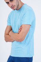 Lavos Mens Performance Crew Neck Tee's photograph that's made with an innovative bamboo and organic cotton fabric from Lavos Performance, a carbon neutral eco-fashion company. Buy Lavos Mens Performance Crew Neck Tee Online.The Bamboo Performance Technology uses Natural Bamboo Fiber and 100% Organic Cotton Fabric spun into the fabric which is soft and comes with a lot of features.Explore Latest Collection of Bamboo Clothes At Lavos Performance.