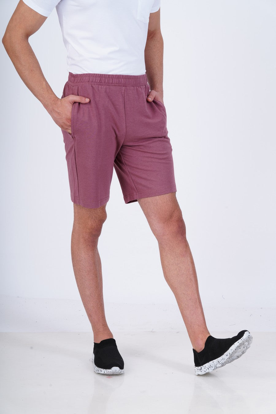 Lavos Mens Active Shorts's photograph that's made with an innovative bamboo and organic cotton fabric from Lavos Performance, a carbon neutral eco-fashion company. Active shorts can be your comfort buddy at casual get-togethers, cycling, gym, running, trekking, brunch plans, yoga, and many more occasions.
