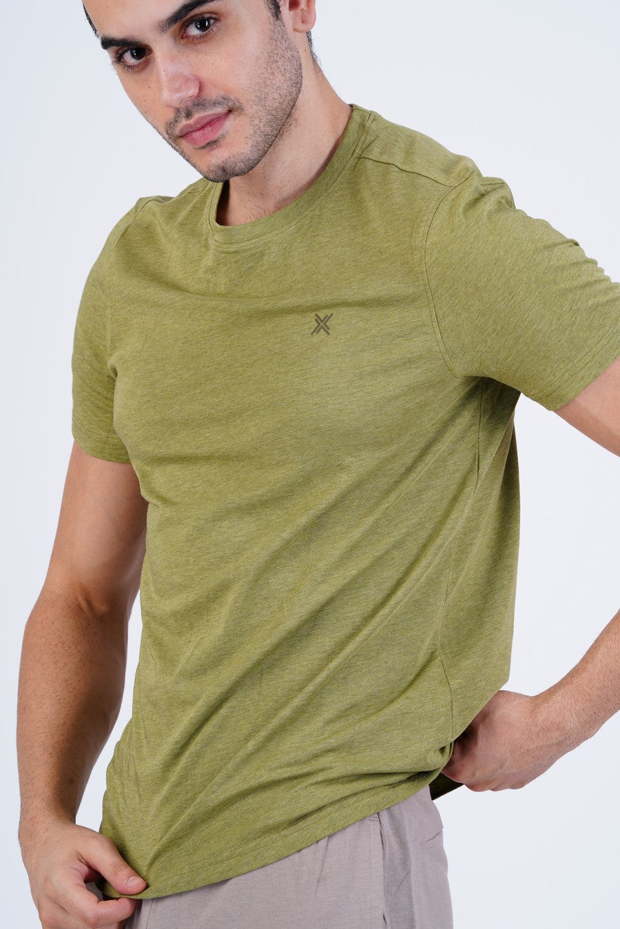 Lavos Mens Performance Crew Neck Tee's photograph that's made with an innovative bamboo and organic cotton fabric from Lavos Performance, a carbon neutral eco-fashion company. Buy Lavos Mens Performance Crew Neck Tee Online.The Bamboo Performance Technology uses Natural Bamboo Fiber and 100% Organic Cotton Fabric spun into the fabric which is soft and comes with a lot of features.Explore Latest Collection of Bamboo Clothes At Lavos Performance.