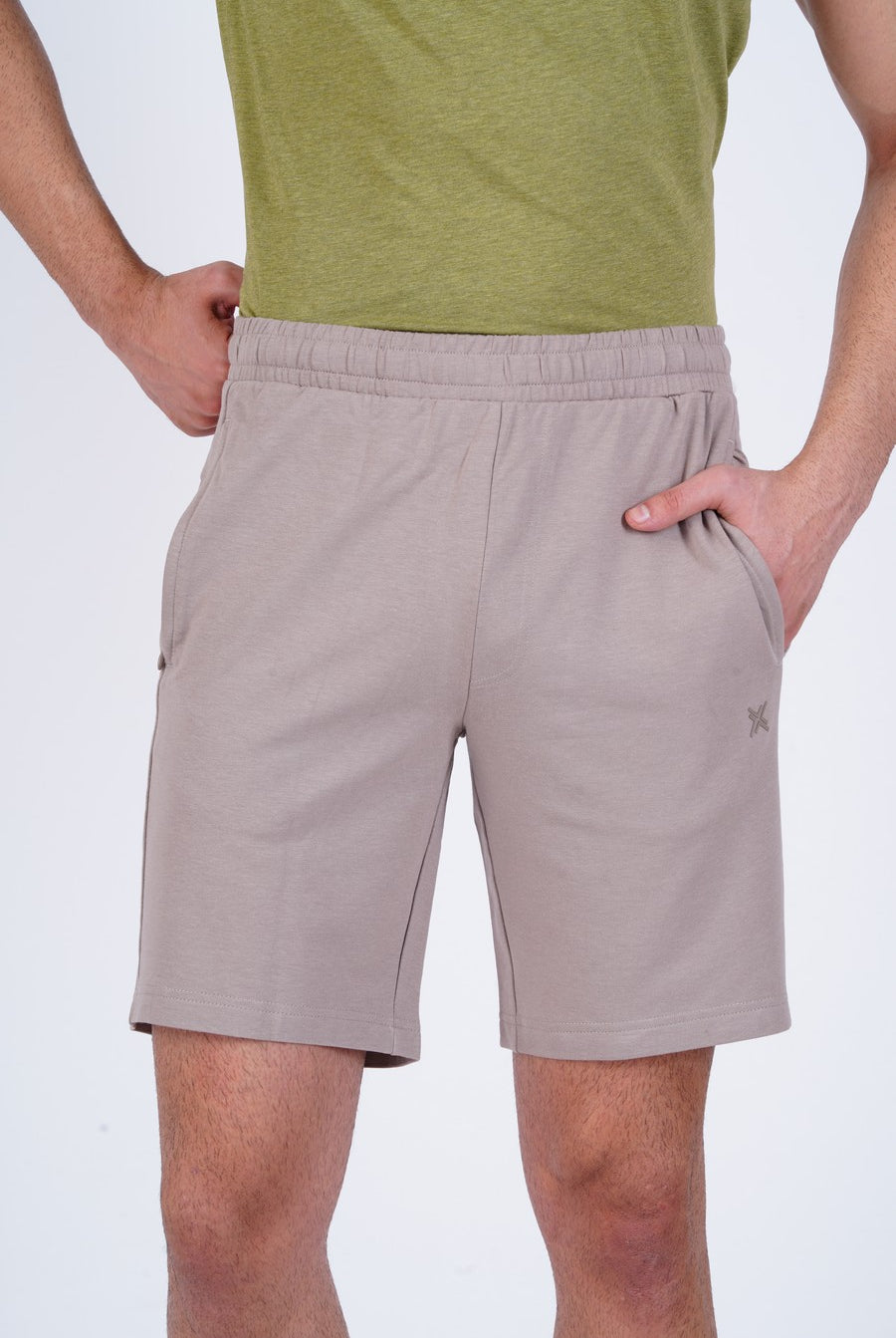 Lavos Mens Active Shorts's photograph that's made with an innovative bamboo and organic cotton fabric from Lavos Performance, a carbon neutral eco-fashion company. Active shorts can be your comfort buddy at casual get-togethers, cycling, gym, running, trekking, brunch plans, yoga, and many more occasions.