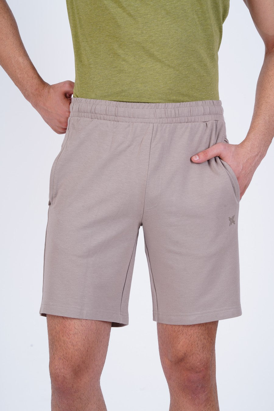 Lavos Mens Active Shorts's photograph that's made with an innovative bamboo and organic cotton fabric from Lavos Performance, a carbon neutral eco-fashion company. Active shorts can be your comfort buddy at casual get-togethers, cycling, gym, running, trekking, brunch plans, yoga, and many more occasions.