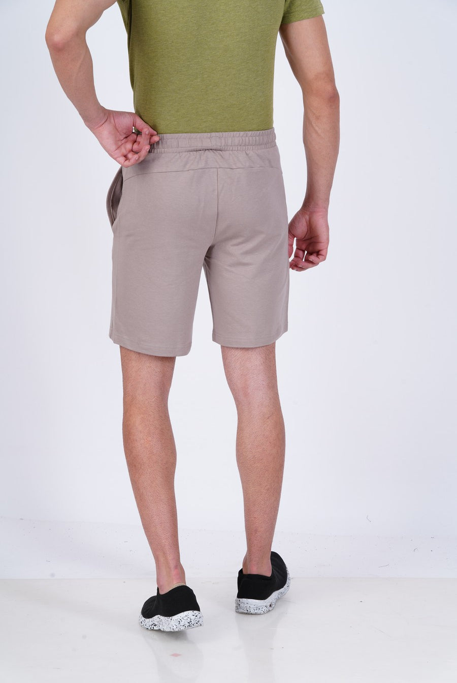 Lavos Mens Active Shorts's photograph that's made with an innovative bamboo and organic cotton fabric from Lavos Performance, a carbon neutral eco-fashion company. Active shorts can be your comfort buddy at casual get-togethers, cycling, gym, running, trekking, brunch plans, yoga, and many more occasions.