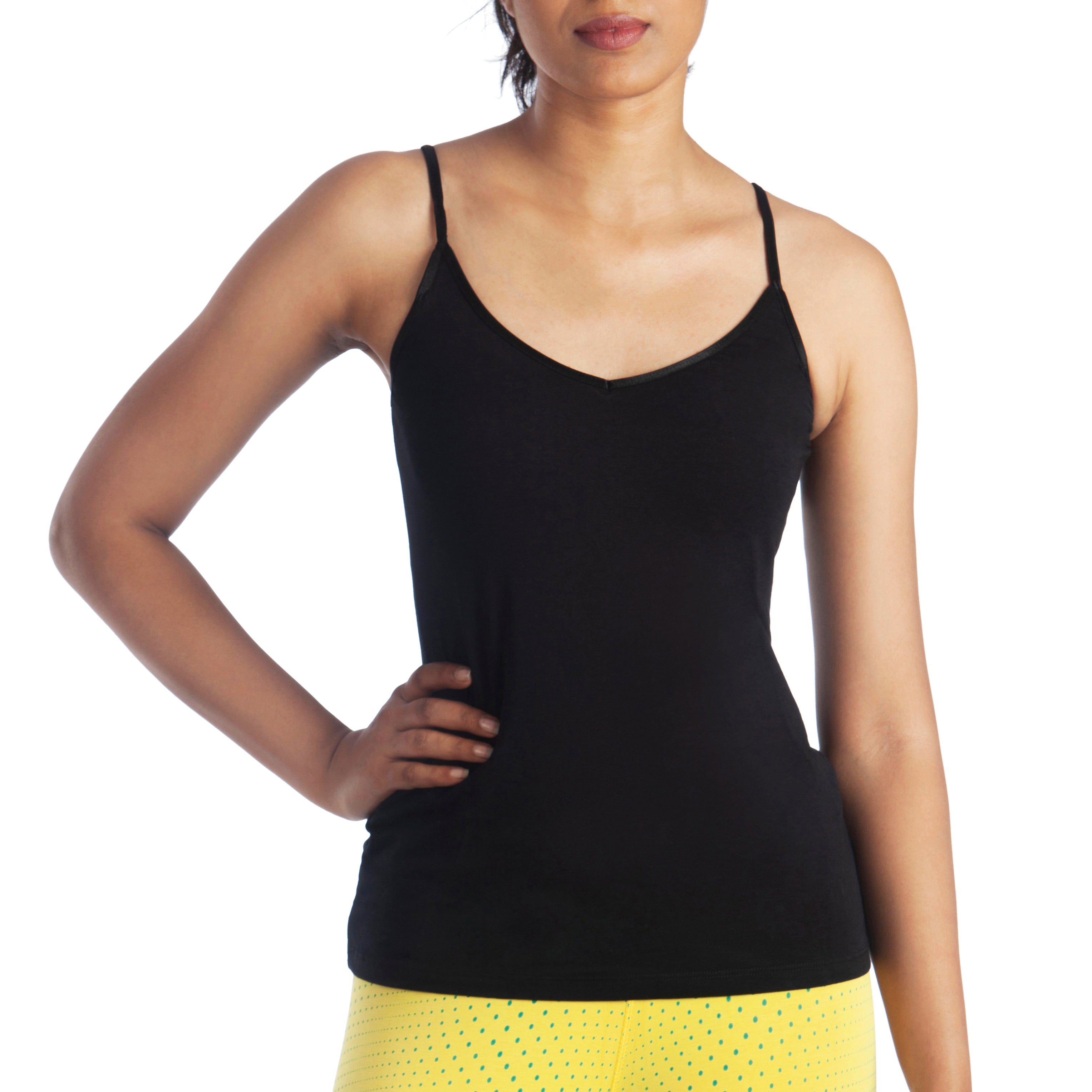 Lavos Women’s Two Way Camisole – Soft Bamboo Cotton Comfort Wear